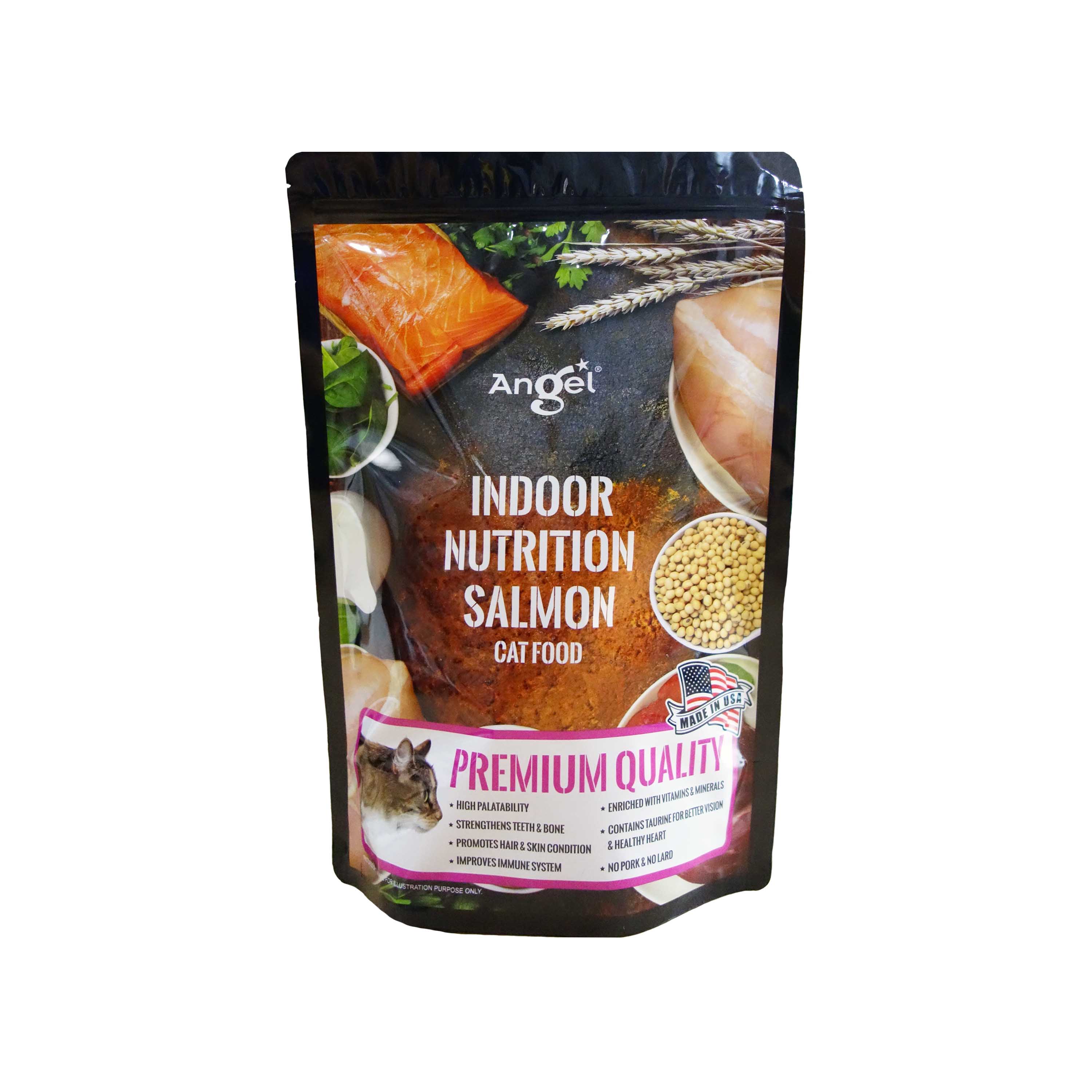 Angel Indoor Nutrition Salmon Cat Food 1.1Kg