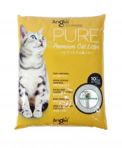 Angel Pure Premium Cat Litter 10L Eucalyptus Scented
