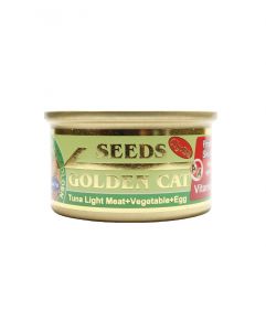 Golden Cat Tuna Light Meat and Vegetable and Egg 80g