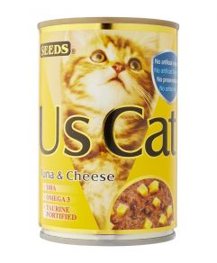 US Cat Tuna And Cheese 400g