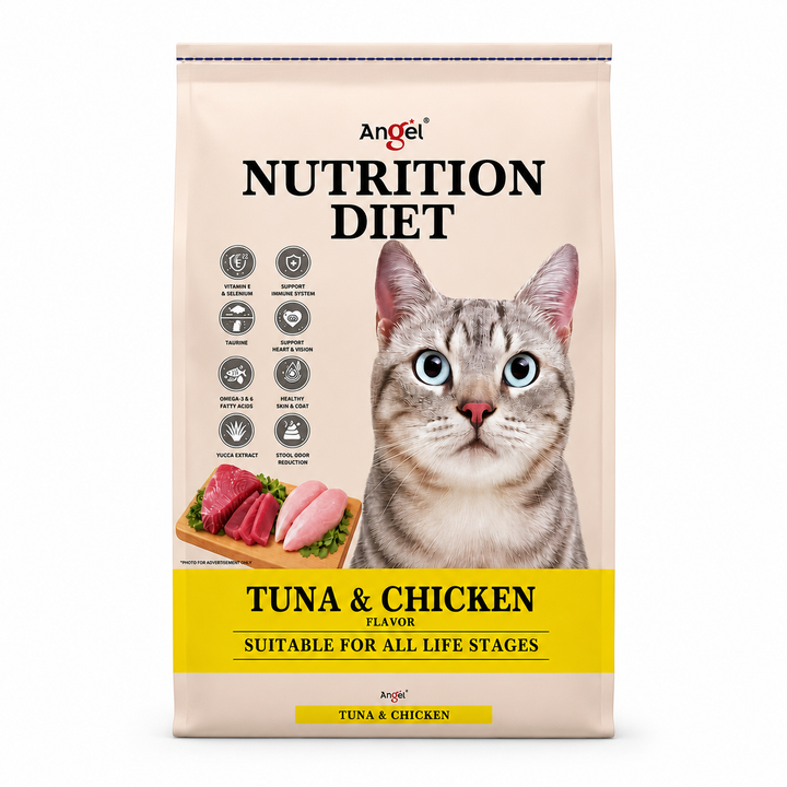Angel Nutrition Diet Tuna and Chicken Cat Dry Food 7kg