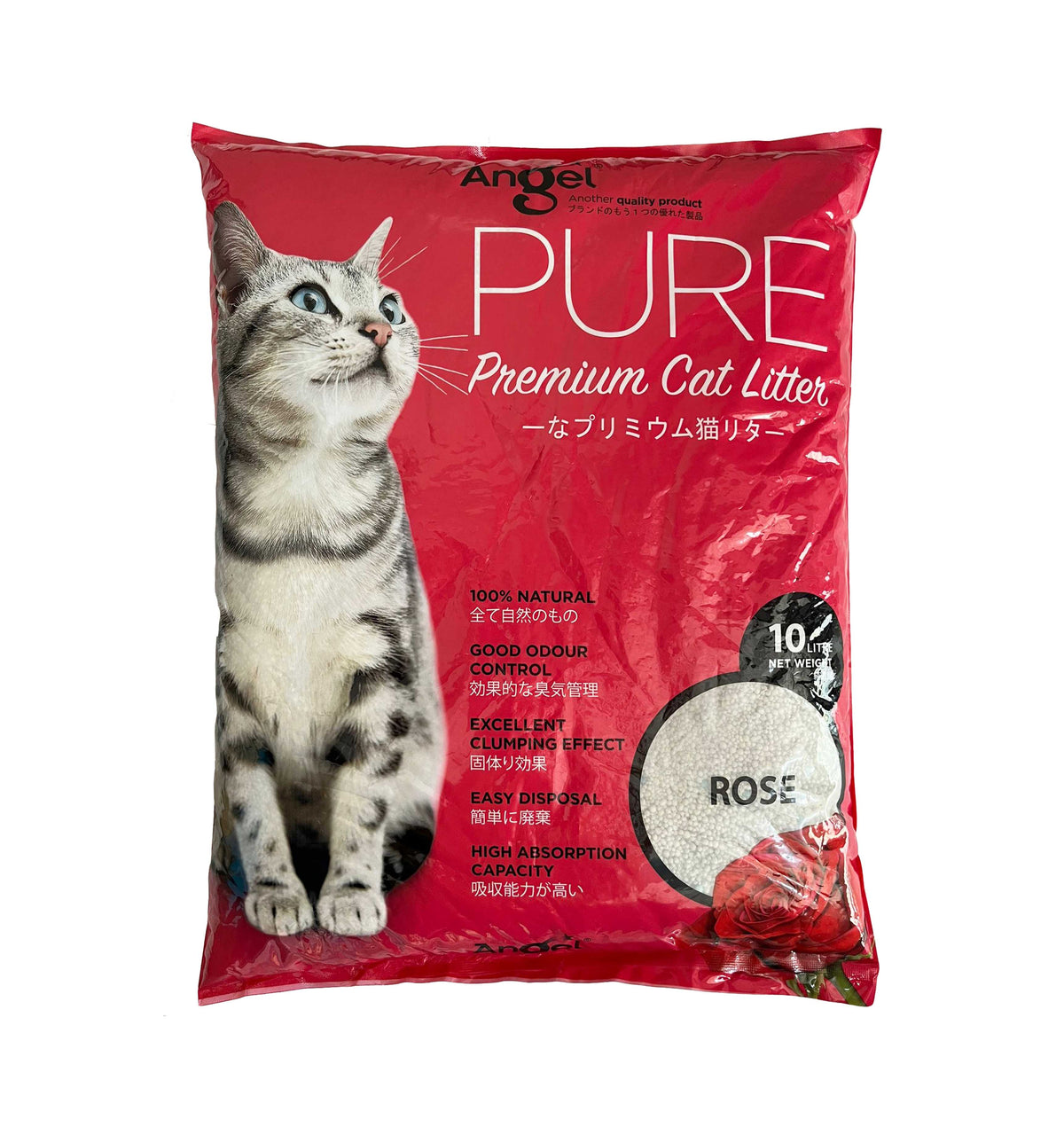 Angel Pure Premium Cat Litter Scented 10L