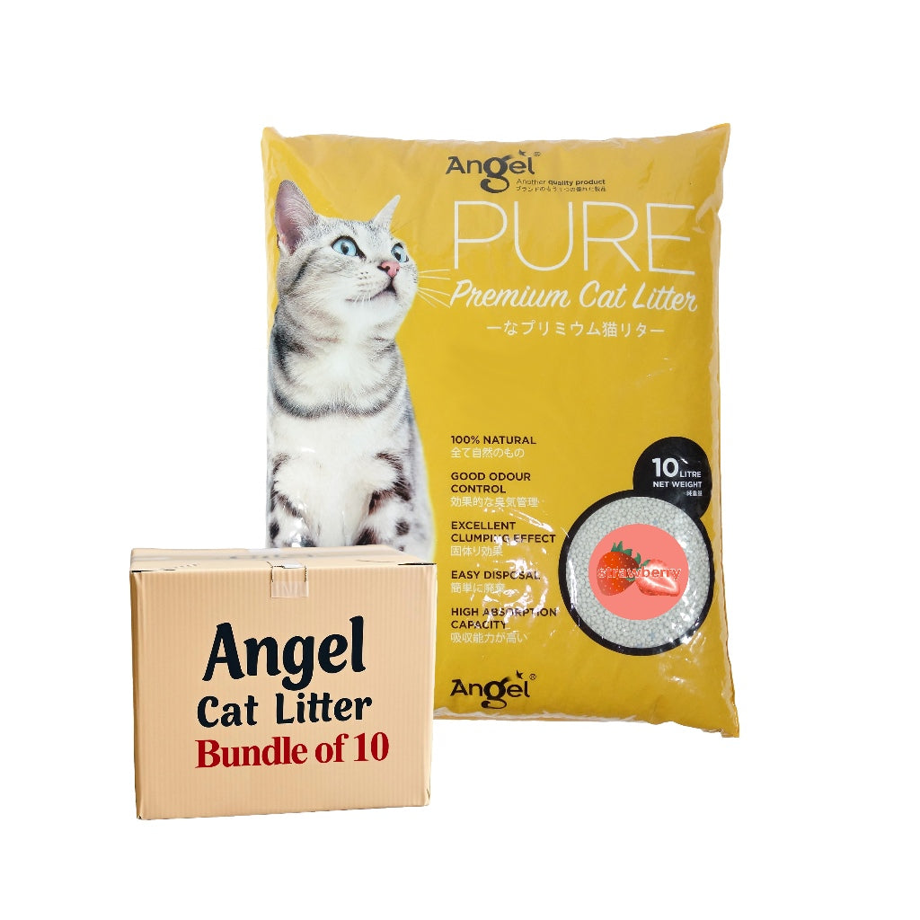 Angel Pure Premium Cat Litter Scented 10L