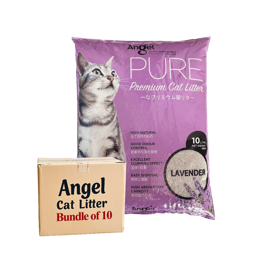 Angel Pure Premium Cat Litter Scented 10L