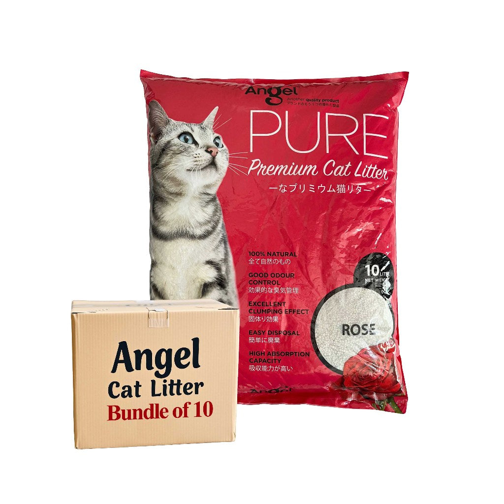 Angel Pure Premium Cat Litter Scented 10L