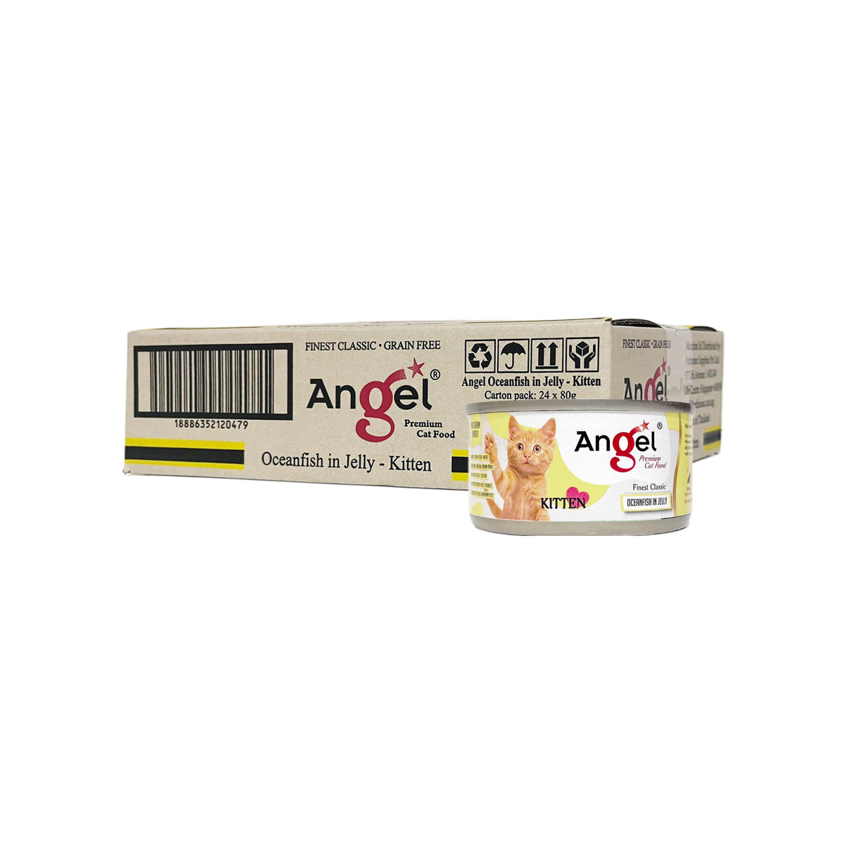 Angel Premium Cat canned food 80g (24cans/ctn)