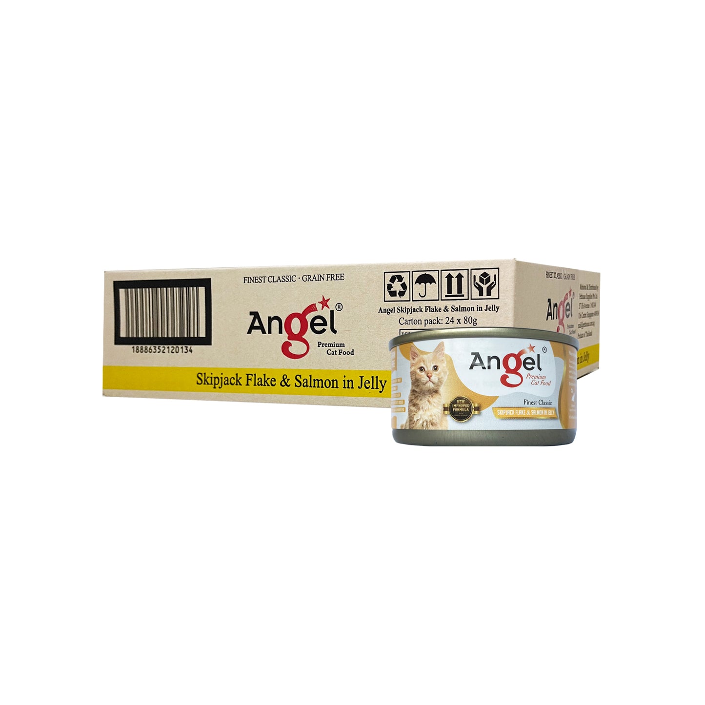 Angel Premium Cat canned food 80g (24cans/ctn)