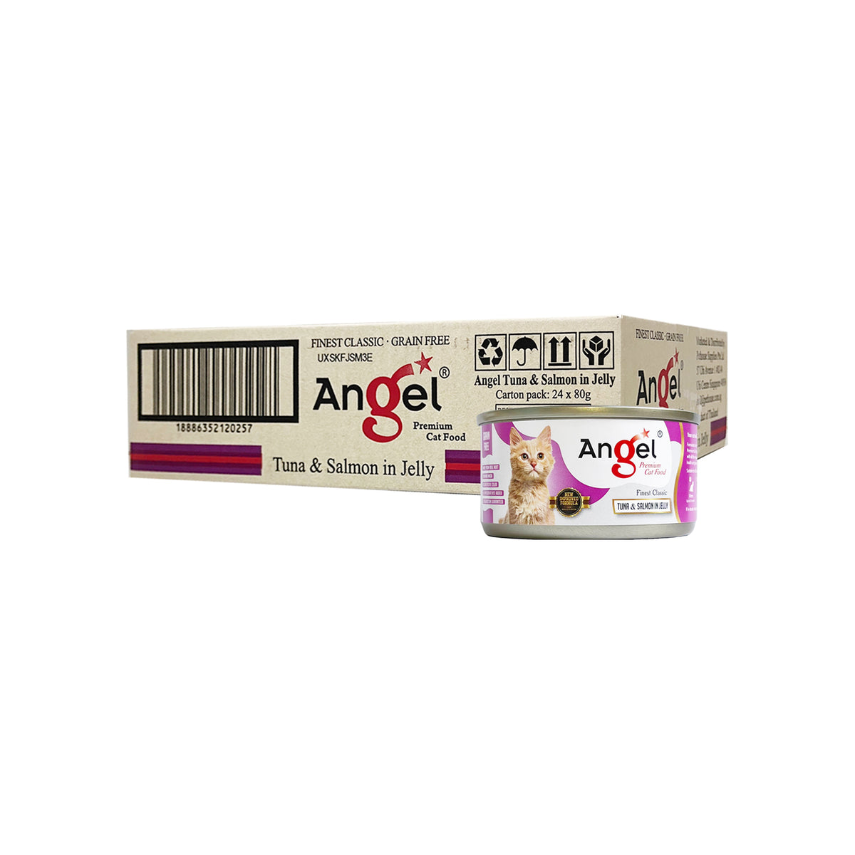 Angel Premium Cat canned food 80g (24cans/ctn)
