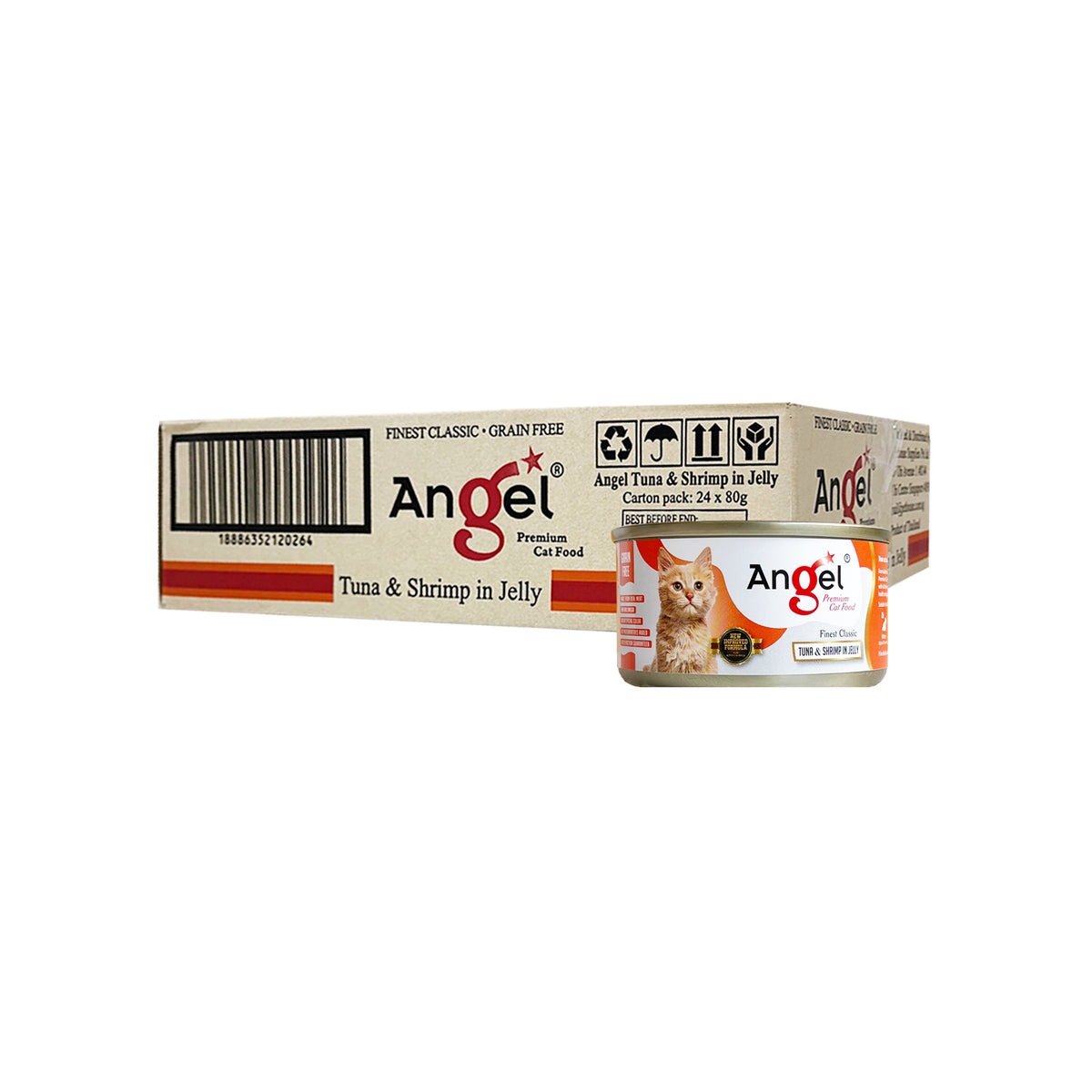 Angel Premium Cat canned food 80g (24cans/ctn)