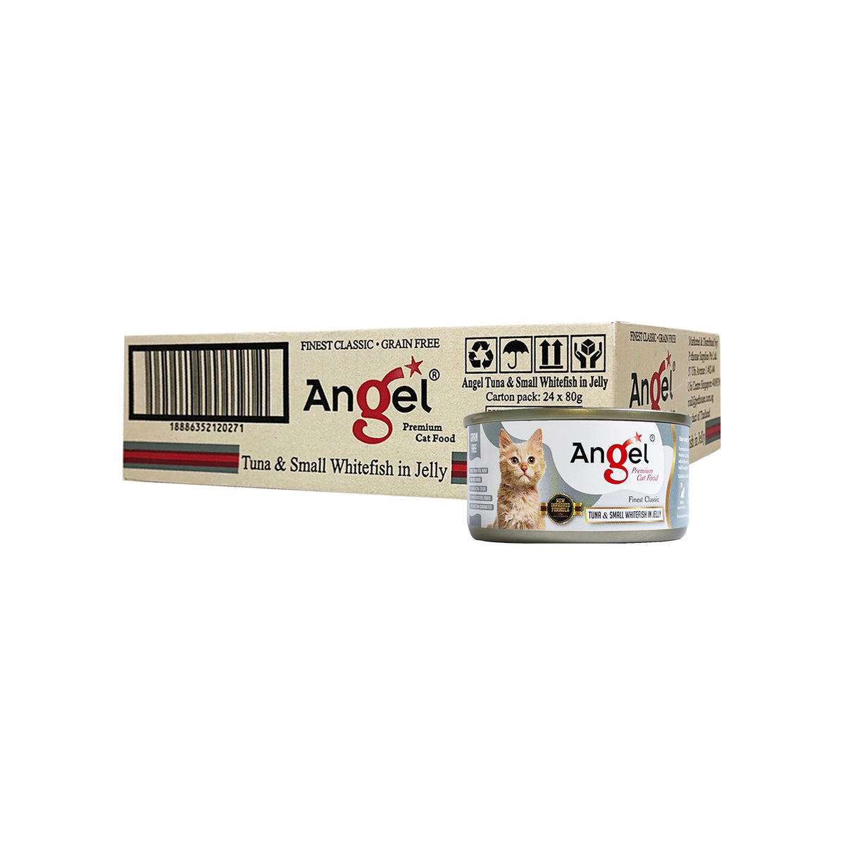 Angel Premium Cat canned food 80g (24cans/ctn)