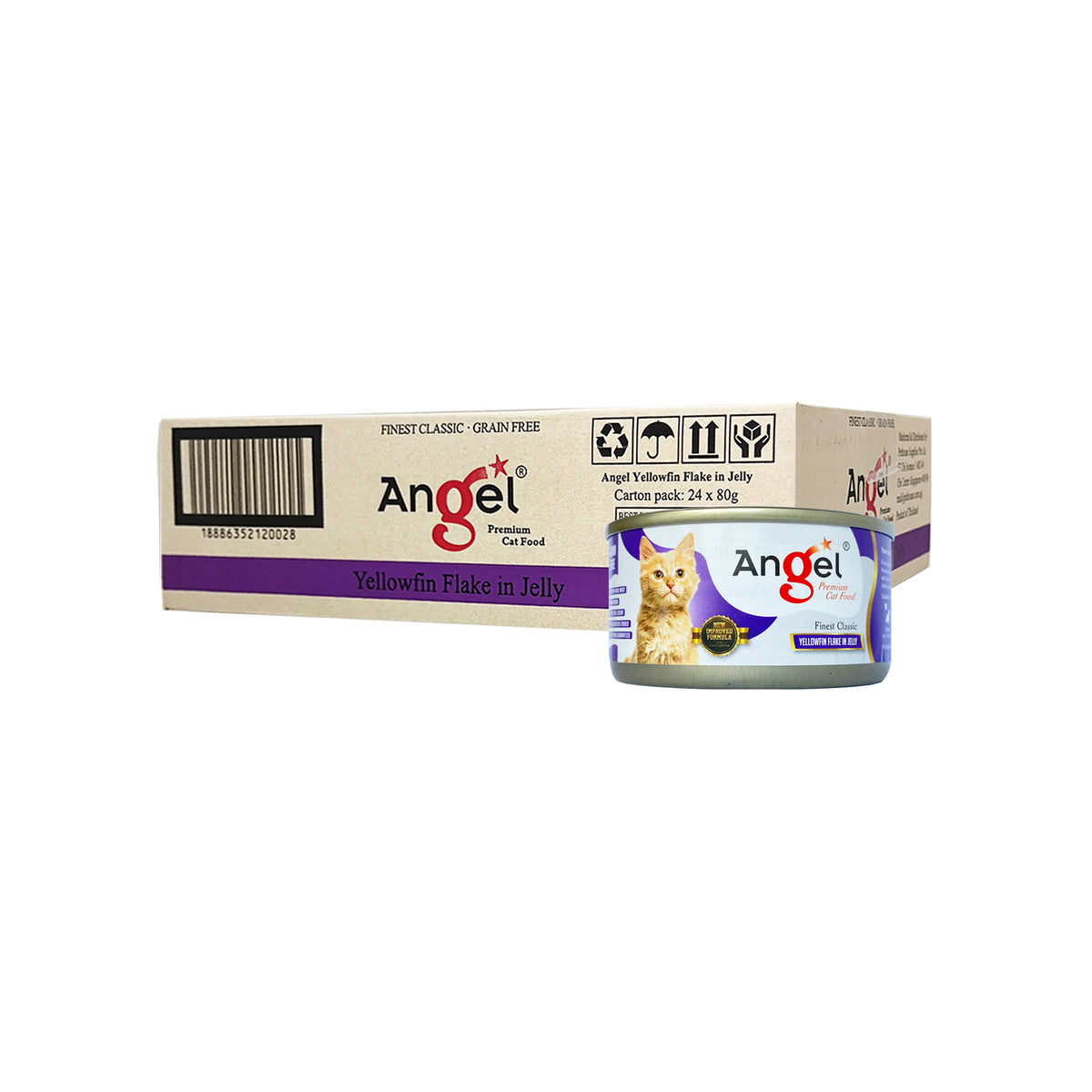 Angel Premium Cat canned food 80g (24cans/ctn)