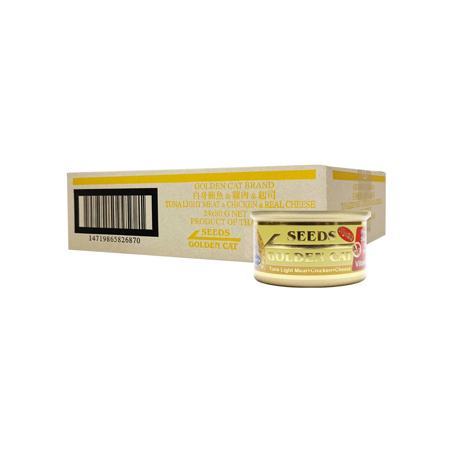 Golden Cat 80g Canned cat foods 80g (24cans/ctn)