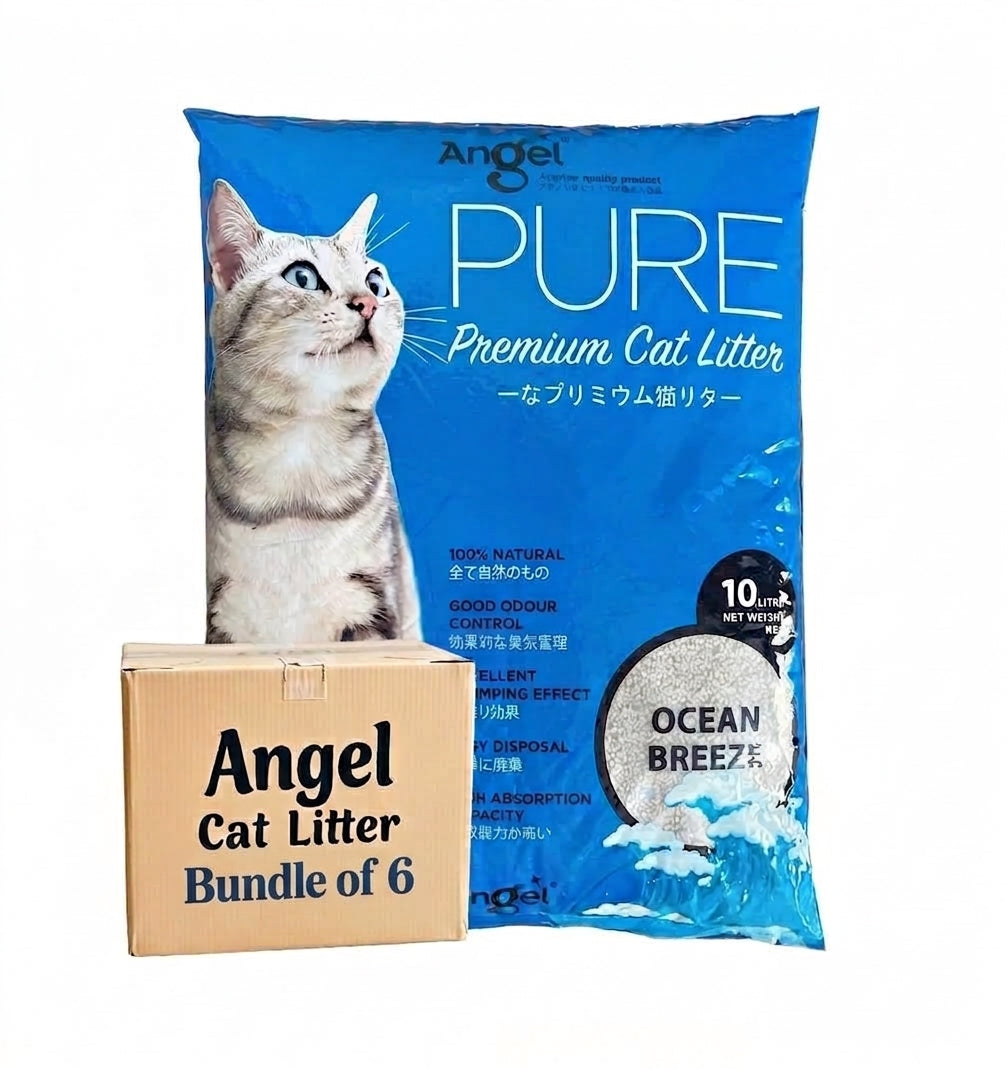 Angel Pure Premium Cat Litter Scented 10L