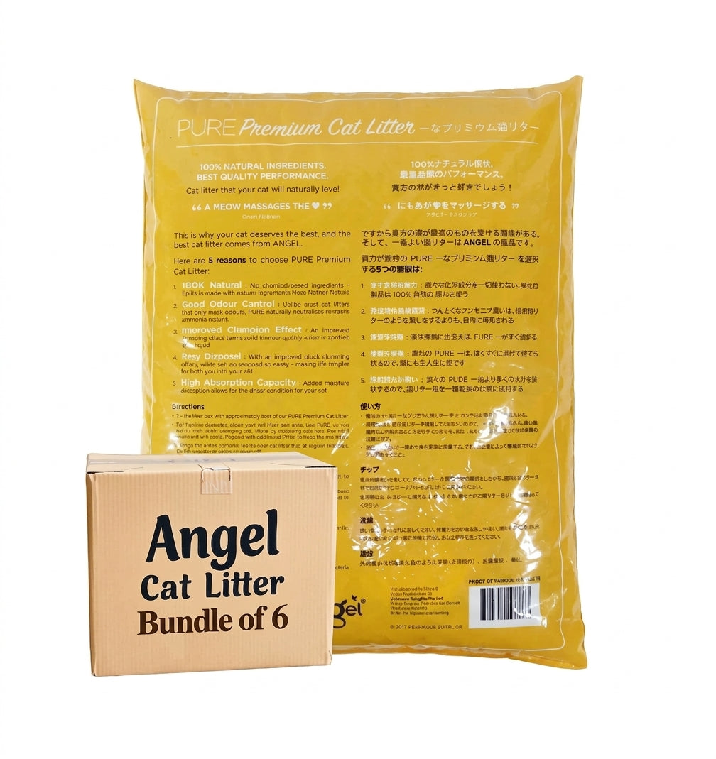 Angel Pure Premium Cat Litter Scented 10L