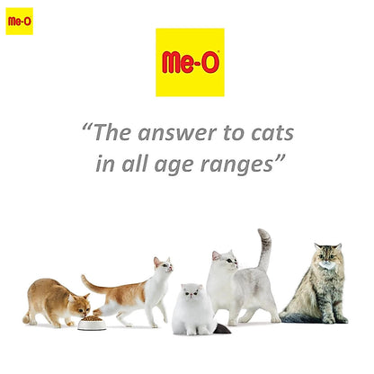 ME-O Cat Wet Pouch for Kitten, Adult and Senior 80g (12pkt/ctn)