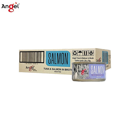 Angel Premium Cat canned food in Broth 70g (24cans/ctn)