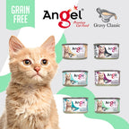 Angel Premium Cat Canned Food in Gravy 80g (24cans/ctn)