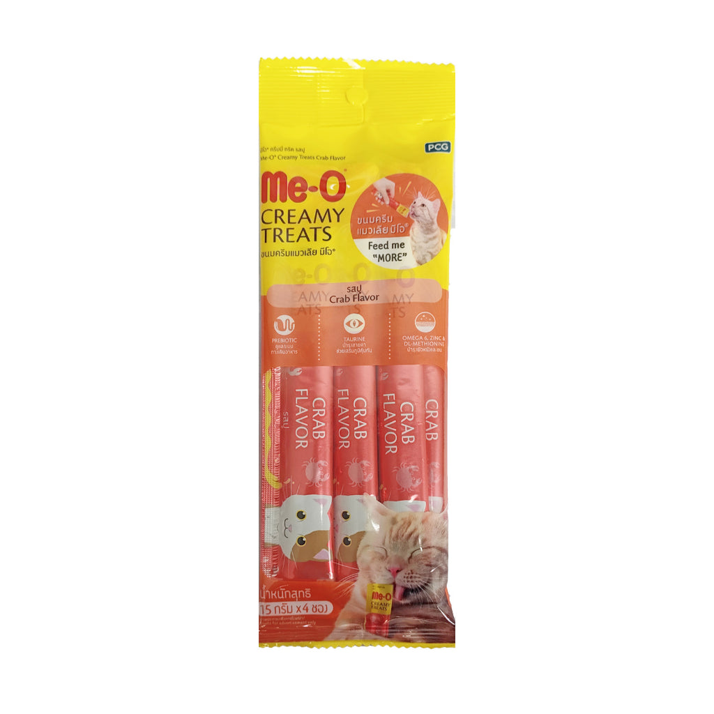 Me-O Creamy Cat Treats (15g x 4 Sachets)