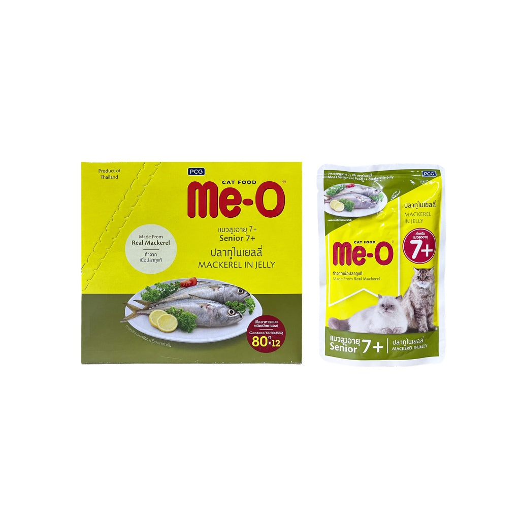 ME-O Cat Wet Pouch for Kitten, Adult and Senior 80g (12pkt/ctn)