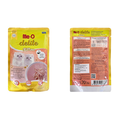 Me-O delite Cat Pouch Kitten, Adult and Senior 70g (12pkts/ctn)