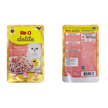 Me-O delite Cat Pouch Kitten, Adult and Senior 70g (12pkts/ctn)