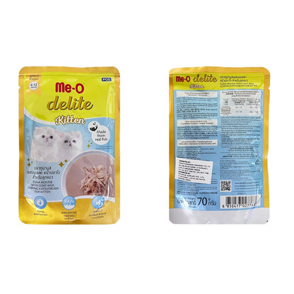 Me-O delite Cat Pouch Kitten, Adult and Senior 70g (12pkts/ctn)