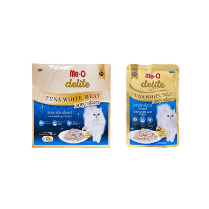 Me-O delite Cat Pouch Tuna White Meat 70g (12pkts/ctn)