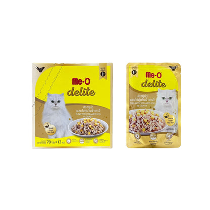 Me-O delite Cat Pouch Kitten, Adult and Senior 70g (12pkts/ctn)