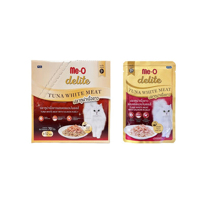Me-O delite Cat Pouch Tuna White Meat 70g (12pkts/ctn)