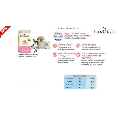 LuvCare Dog Dry Food 9kg