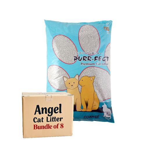 Angel Purrfect Coarse Cat Litter 5kg Bundle Package