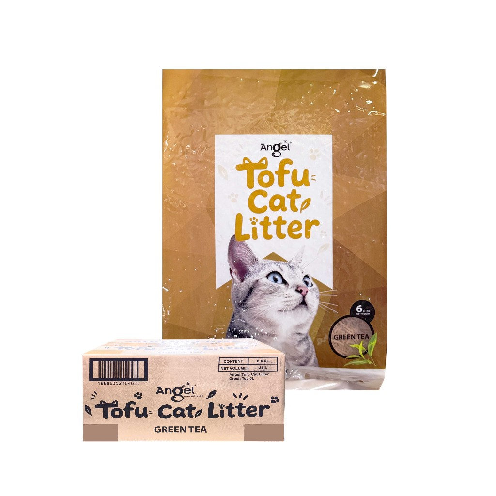 Angel Natural Corn/Tofu Cat Litter 6L(6pkts/ctn)