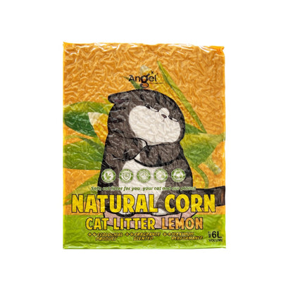 Angel Natural Corn/Tofu Cat Litter 6L(6pkts/ctn)