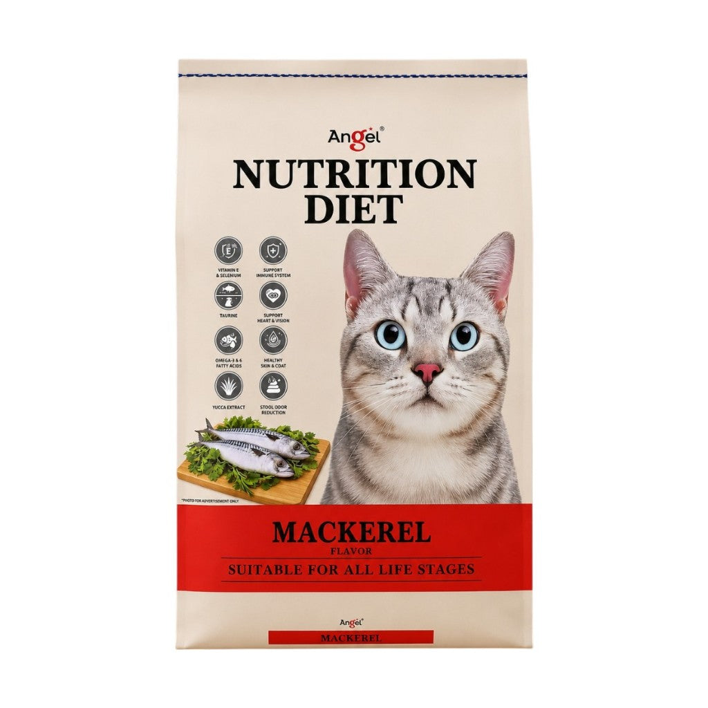 🎁Angel Nutrition Diet Cat Dry Food | Buy Any 6 Bags FREE 1 Carton Tuna & Scallop Broth 70g（24cans/ctn)🎁