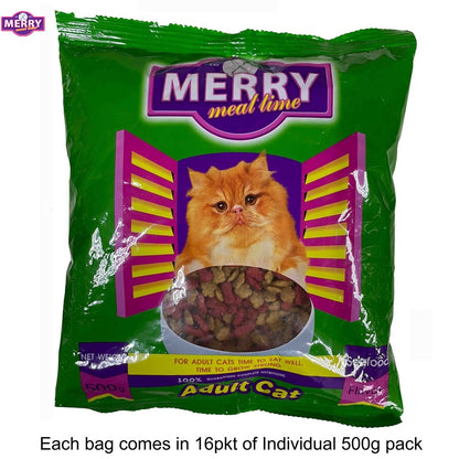 Merry Mealtime Dry Cat Food 8Kg