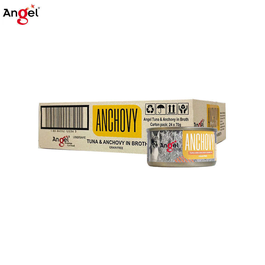 Angel Premium Cat canned food in Broth 70g (24cans/ctn)