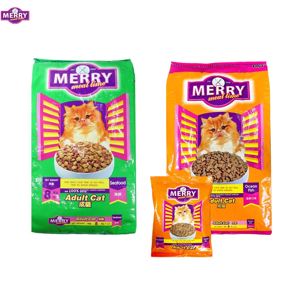 Merry Mealtime Dry Cat Food 8Kg