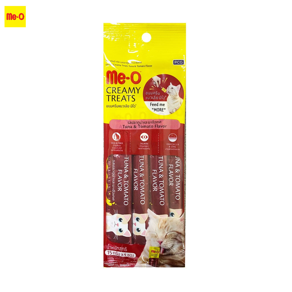 Me-O Creamy Cat Treats (15g x 4 Sachets)