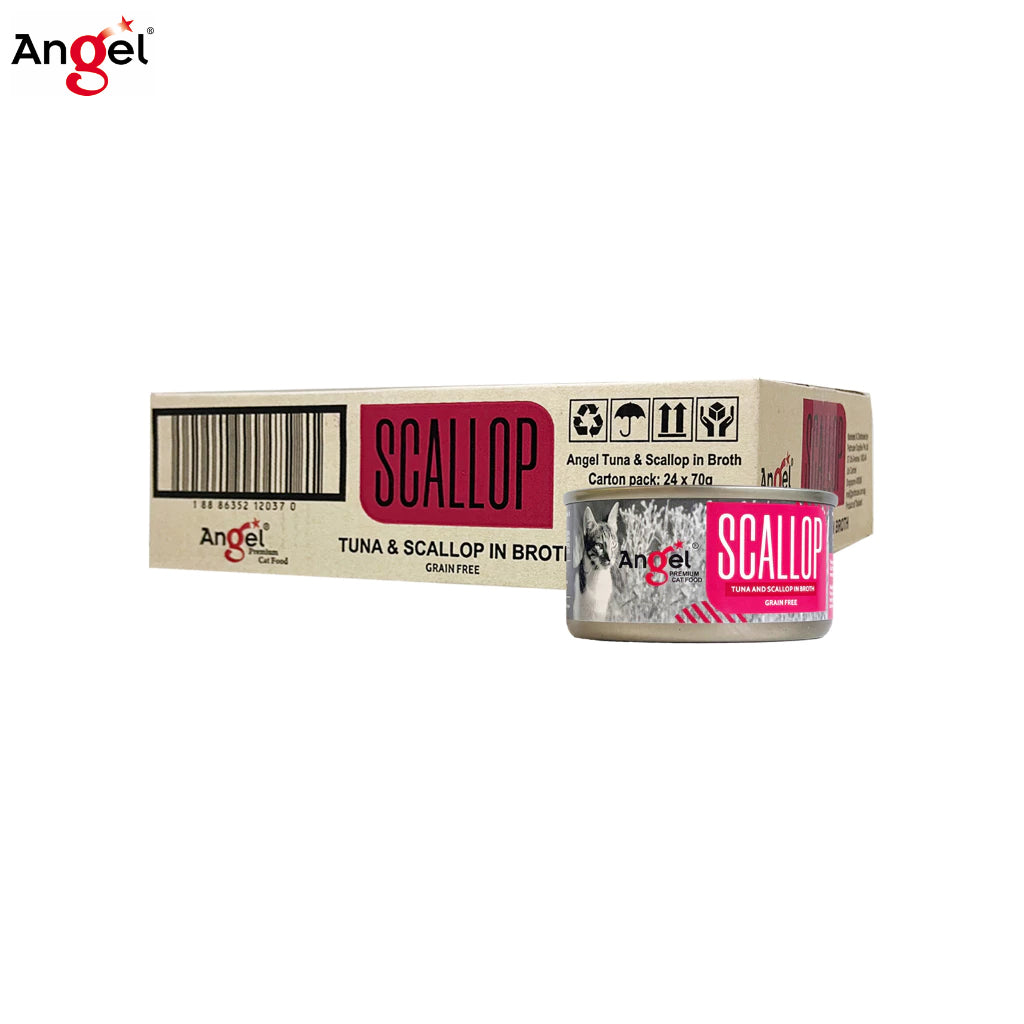 Angel Premium Cat canned food in Broth 70g (24cans/ctn)