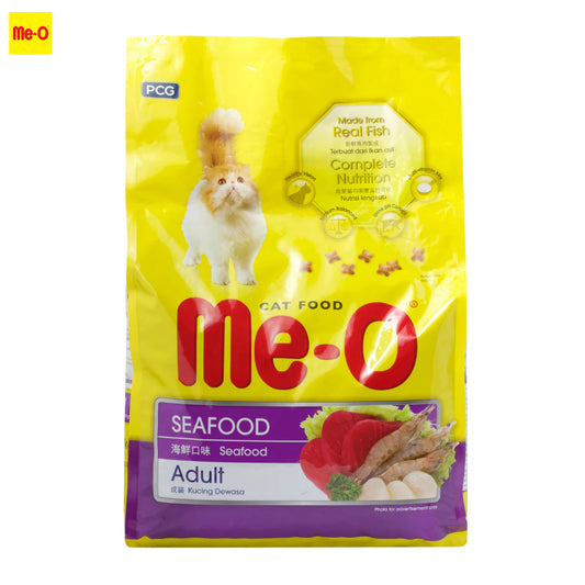 Me-O Adult Seafood/Tuna Cat Dry Food 3kg