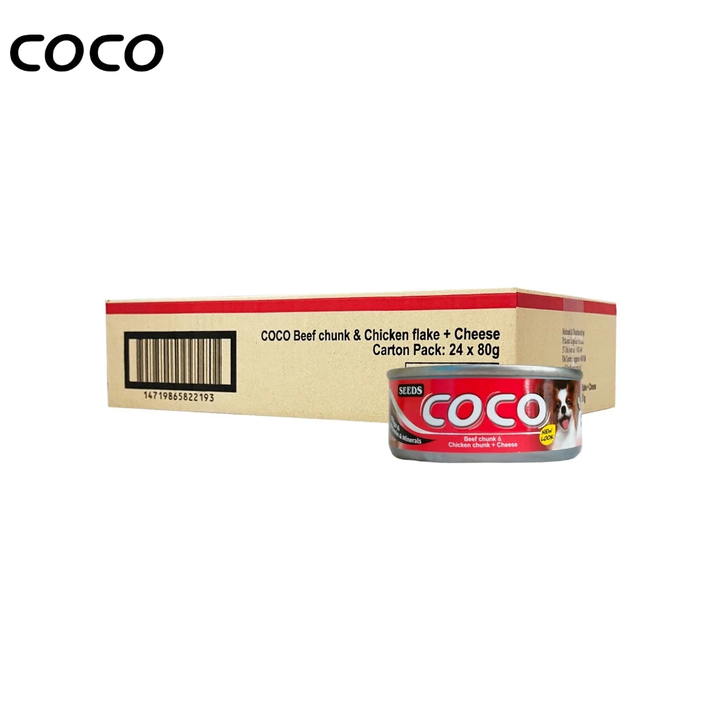 COCO Dog Food 80g (24cans/ctn)