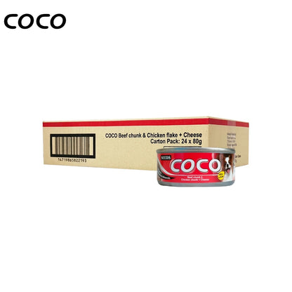 COCO Dog Food 80g (24cans/ctn)