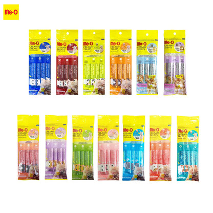 Me-O Creamy Cat Treats (15g x 4 Sachets)