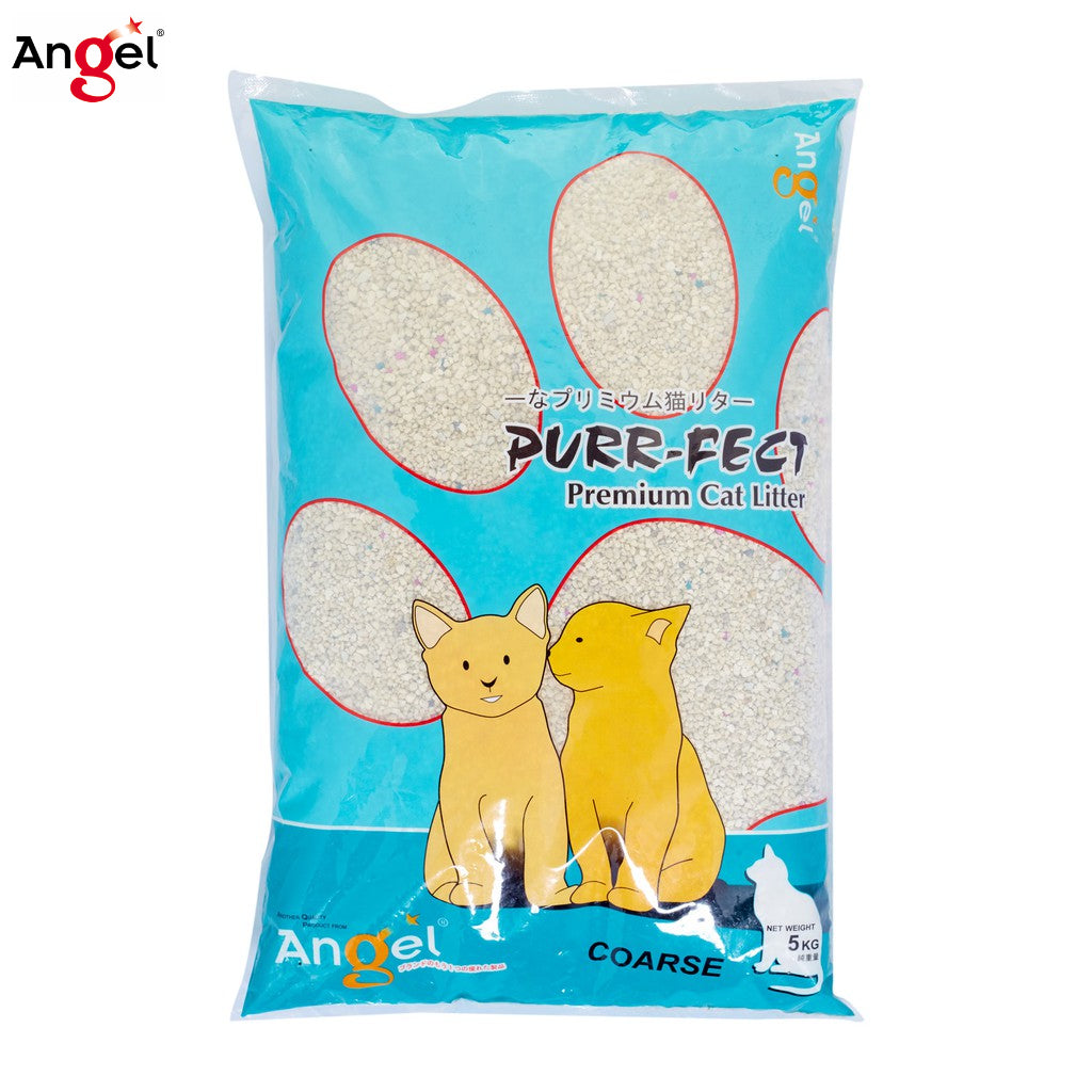 Angel Purrfect Coarse Cat Litter 5kg Bundle Package