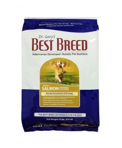 Dr. Gary's Best Breed Holistic All Life Stages Salmon with Vegetables & Herbs Dog Dry Food 15lbs (6.8Kg)