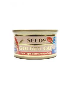 Golden Cat Tuna Light Meat and Shrimp and Crab 80g