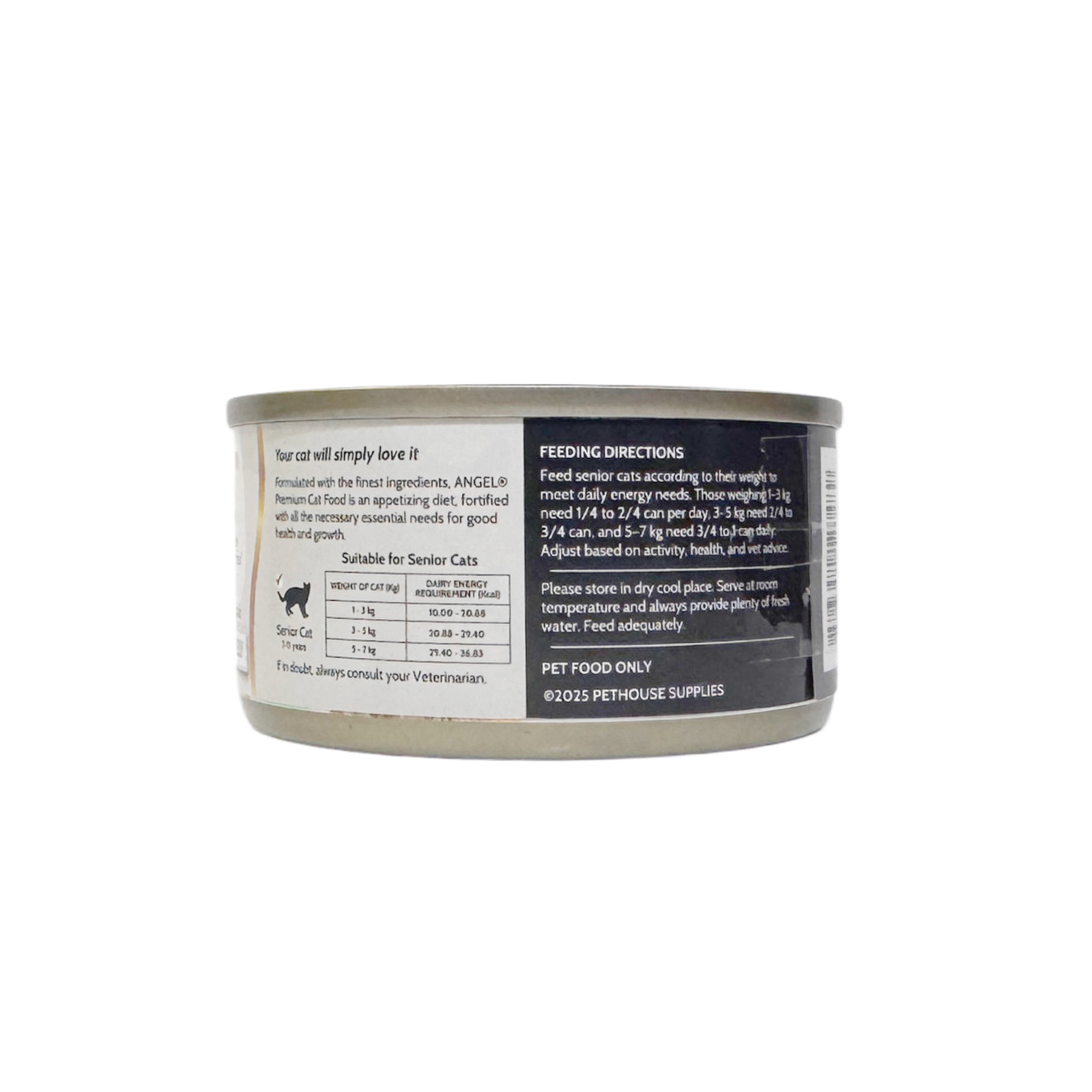 Angel Senior Mackerel In Jelly 80g Back2 8886352120489