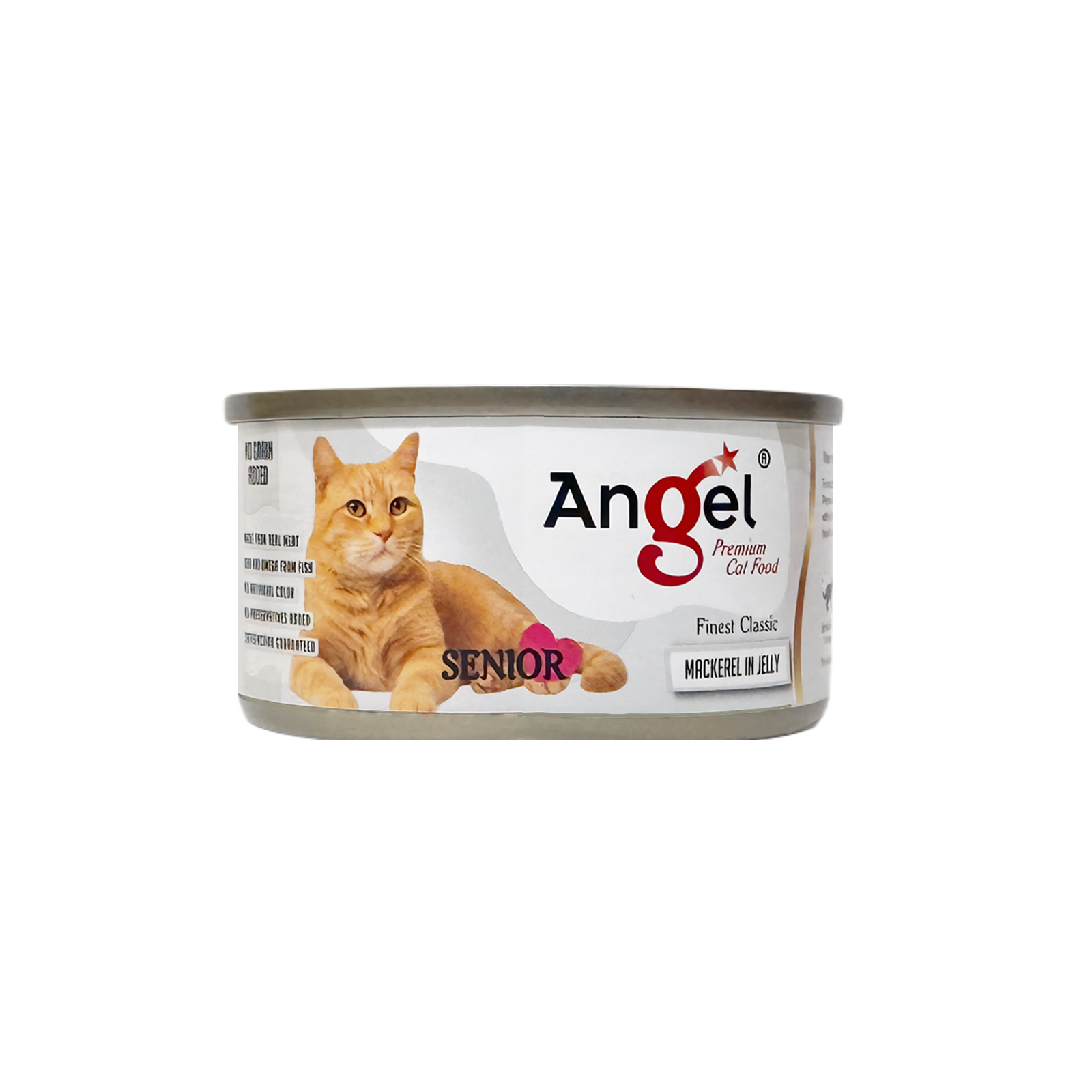 Angel Senior Mackerel In Jelly 80g Front 8886352120489