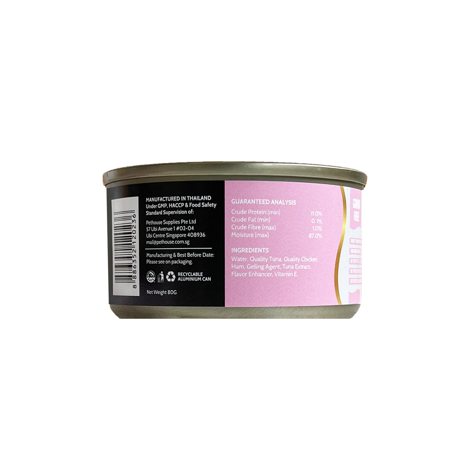 Angel Tuna And Chicken Ham In Jelly 80g Back New_8886352120236