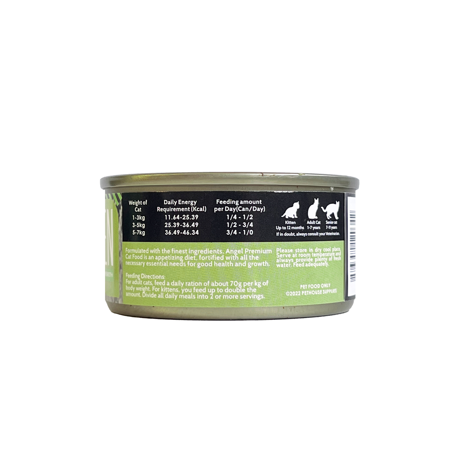 Angel Tuna And Chicken In Broth 70g 1Back 8886352120342